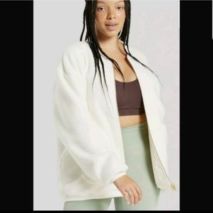 Gymshark x Whitney simmonw bomber jacket size small brand new with tags